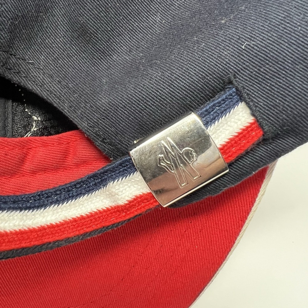 Classic Moncler Blue Red Adjustable Baseball Cap Luxury Casual Designer Hat Cap - Picture 5 of 15